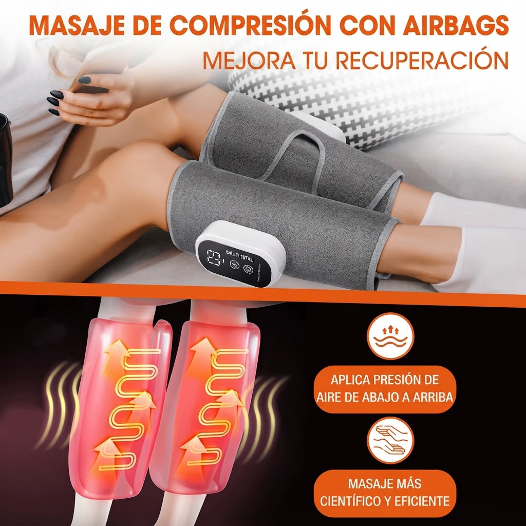 RelaxLegs™ - Masajeador Inalámbrico de Compresión