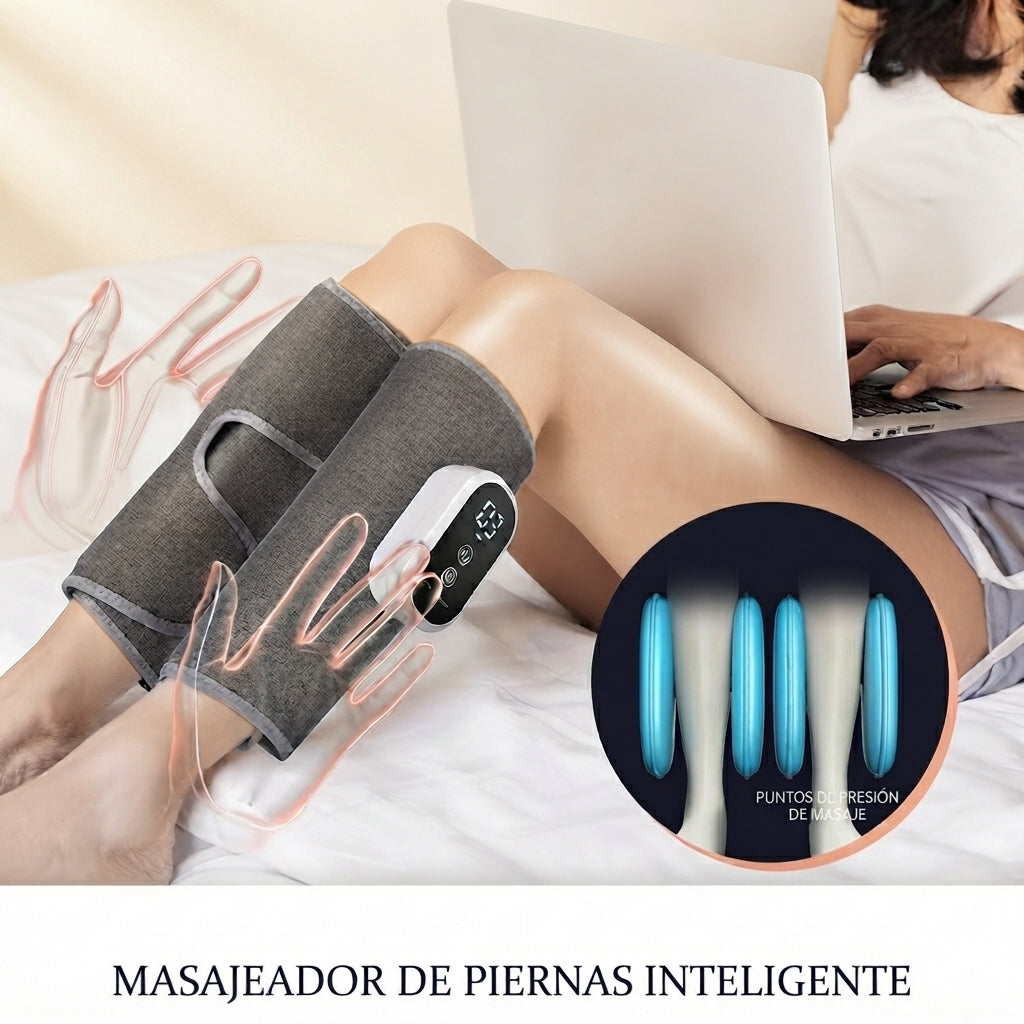 RelaxLegs™ - Masajeador Inalámbrico de Compresión